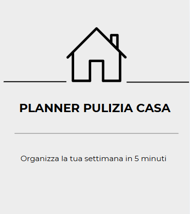 Planner Pulizie Casa