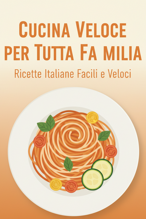 Copertina ebook Cucina Veloce per Tutta la Famiglia